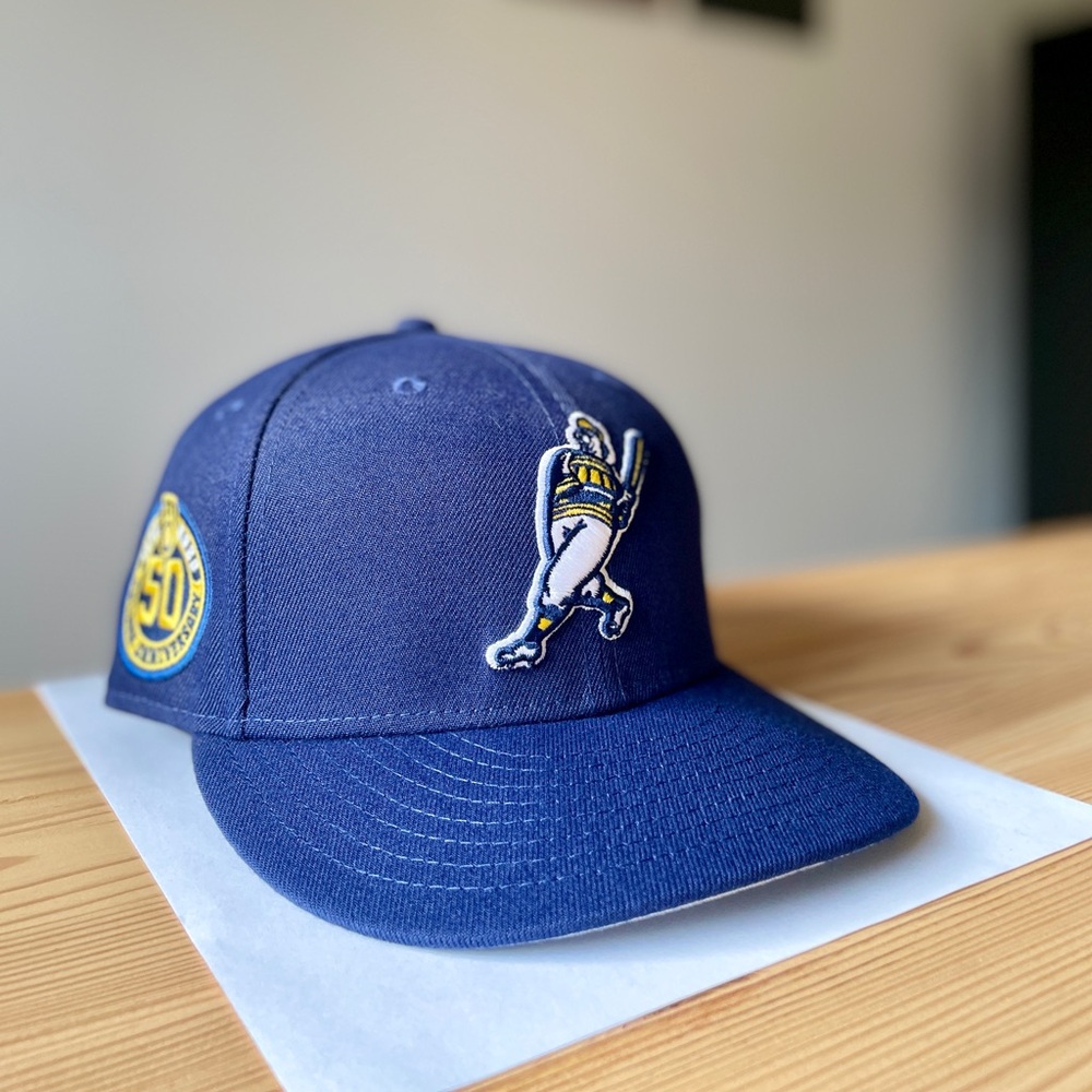 Sold Out Milwaukee Brewers Barrel Man 59FIFTY Fitted Cap